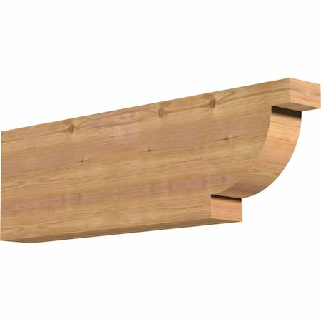 Ekena Millwork Alpine Smooth Rafter Tail, Western Red Cedar, 3 1/2"W x 10"H x 32"L RFT04X10X32ALP00SWR